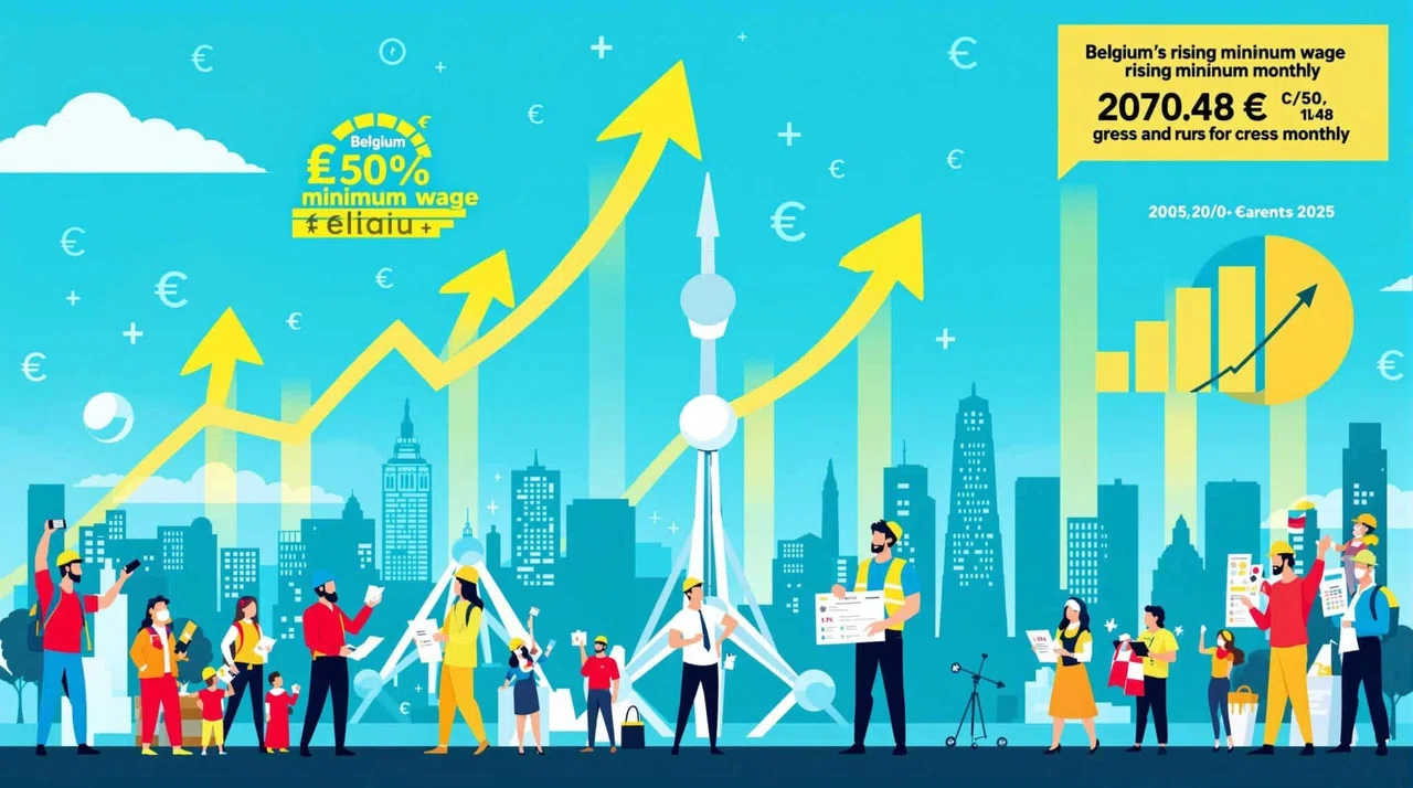 Quel est le SMIC en Belgique en 2025 ?