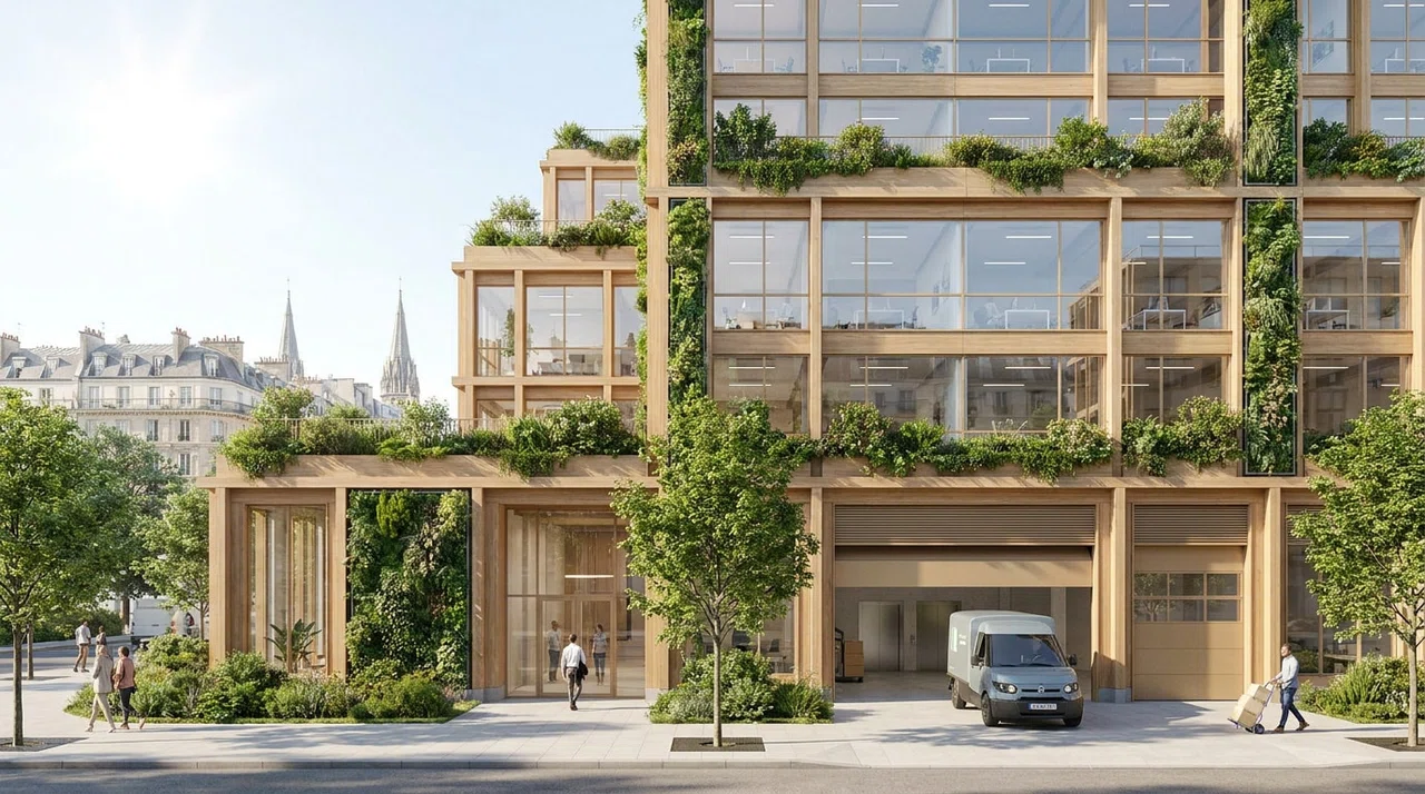 L’immeuble Messager à Paris : futur emblème bas carbone