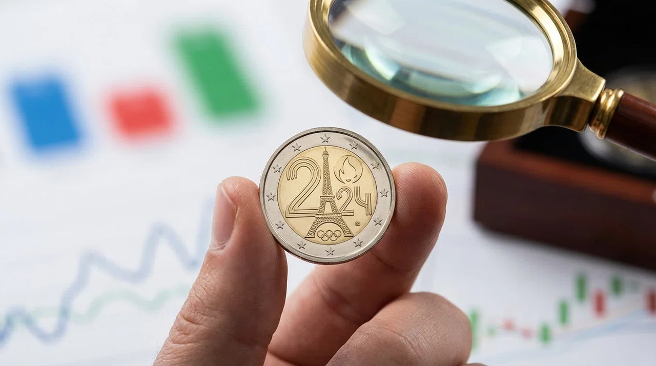 Pièce de 2 euros Jeux Olympiques : valeur, versions et critères d’estimation