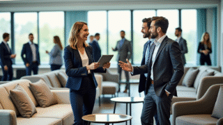 Location de mobilier événementiel pour une réception professionnelle