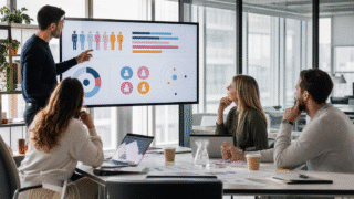 Réunion marketing autour de la segmentation des prospects