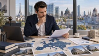 Investisseur étudiant la fiscalité des SCPI européennes